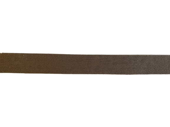 Lint zijde taupe 15mm p/mtr SYRIA