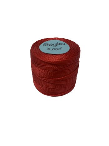 Nylon cord Shanghai red 0.5mm p/7mtr 
