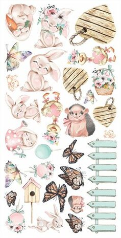 Extras set Our Time Together 15x30.5cm p/10vel