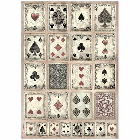 Rice Paper Master of magic A4 p/vel set van 6 vel