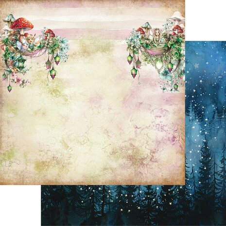 Paper pad The World of Fairies 15x15cm p/24vel