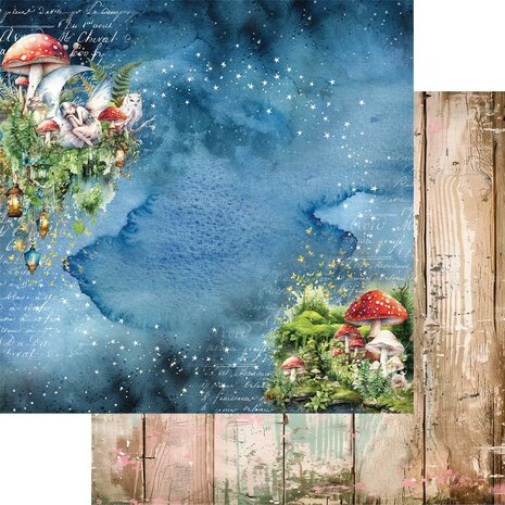 Paper pad The World of Fairies 15x15cm p/24vel