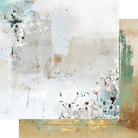 Paper pad In the Morning 20x20cm p/12vel
