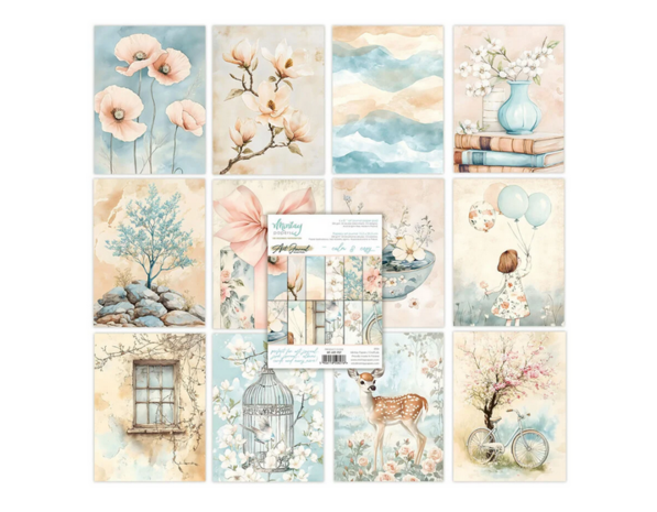 Art Journal Paper Pad 15x20cm Calm & Cozy p/24vel