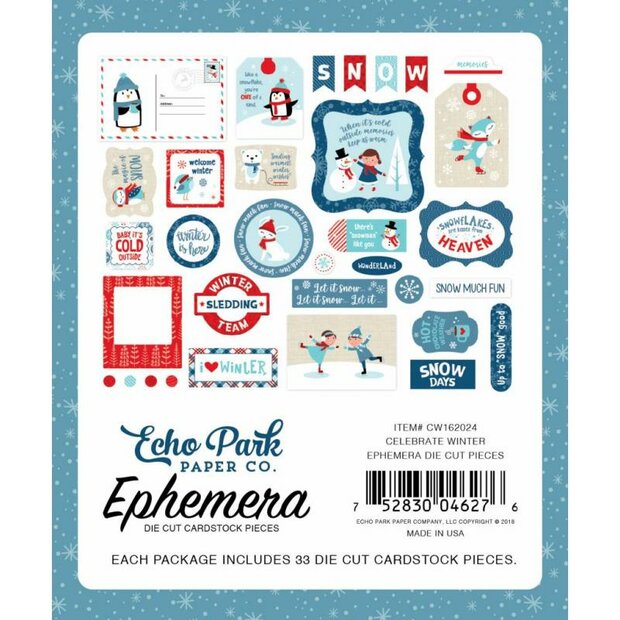 Ephemera Celebrate Winter p/33st