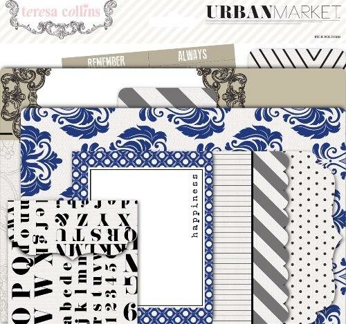 File folders Urban Market p/5st Teresa Collins