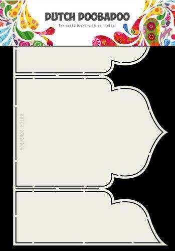 Card art Arabesque A4 p/st fold 