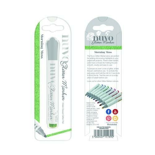 Stift Morning Moss Glitter marker pen p/st