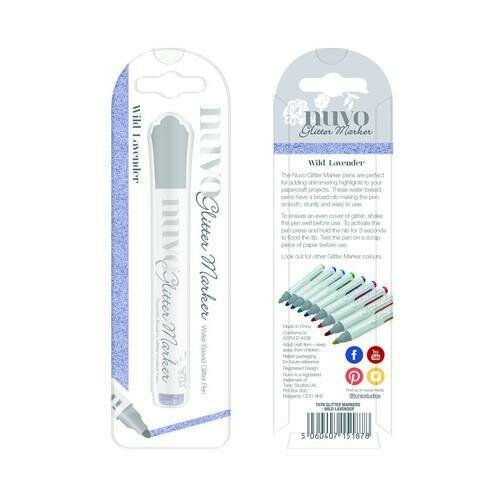 Stift Wild Lavender Glitter marker pen p/st