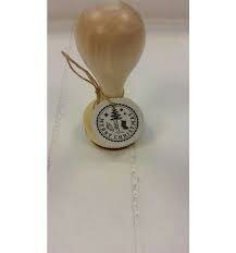 Stempel ronde merry christmas boom sok 3.5cm p/st hout