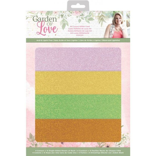 Karton Luxury Garden of Love A4 p/set