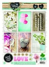 Knipvel nr.1360 A4 Love&amp;Home p/vel