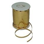 Krullint goud 4.8mm p/500mtr metallic