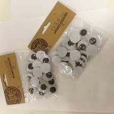 Beweegbare oogjes 2.2cm p/25st