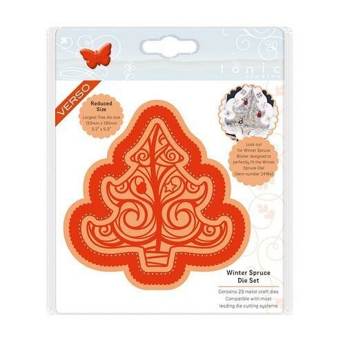 Kerstboom Stans&amp;Blister Totaalset p/5st