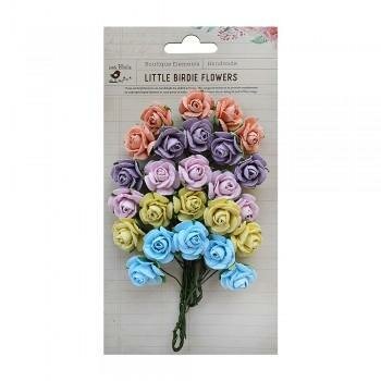 Bloemen assorti Catalina p/25st Riviera op steel