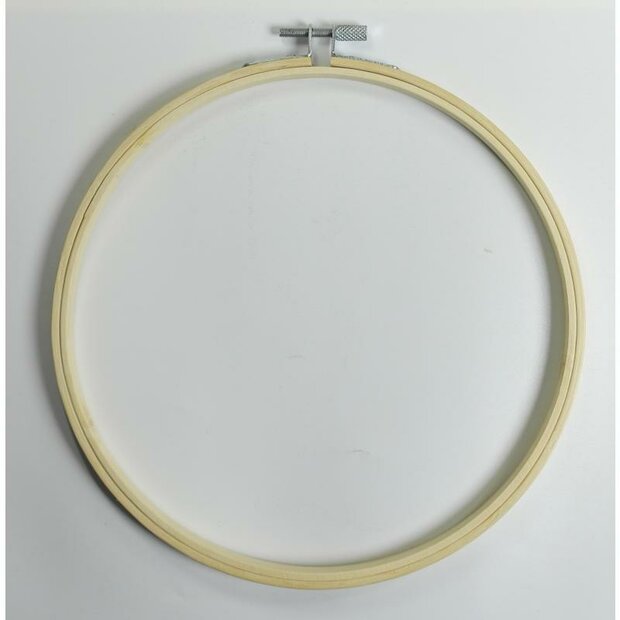 Borduurring hout 20cm p/st