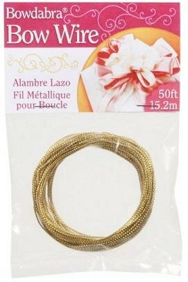 Bowdabra wire goud p/15.2mtr