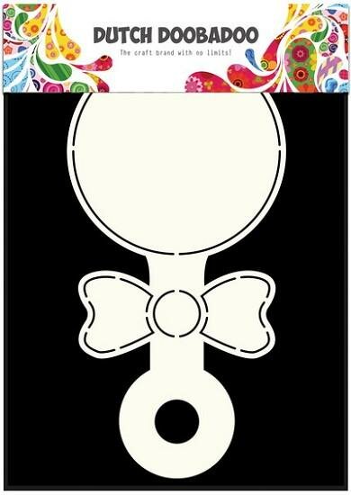 Card art Baby Rattle A5 p/st
