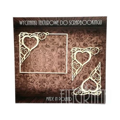Chipboard FRAME &amp; CORNERS p/set