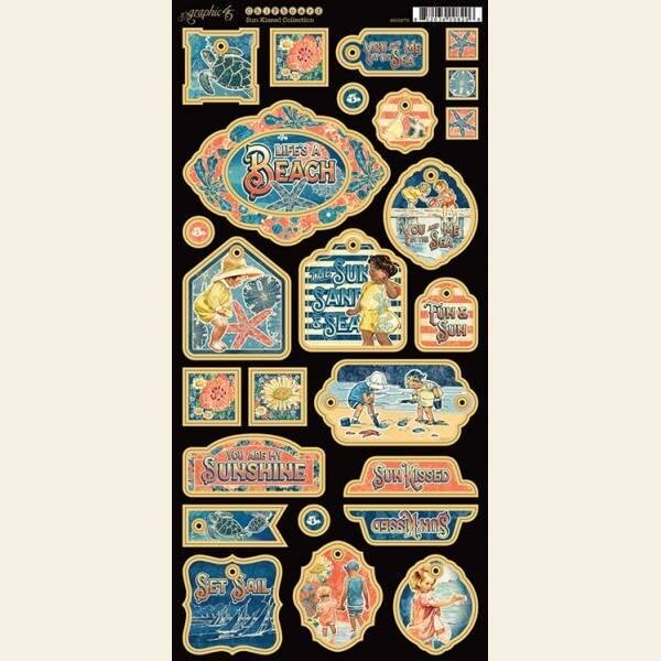 Chipboard Sun Kissed p/set