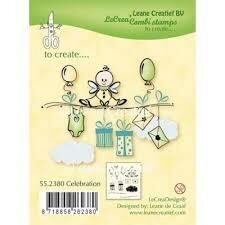 Clear stamp Celebration p/st