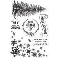 Clear stamp Frosted 15x10cm p/7st