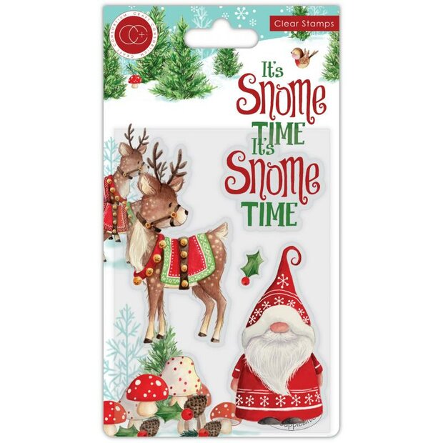 Clear stamp It&#039;s Snome Time A6 p/st