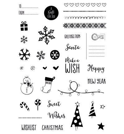 Clear stamp Little Presents A5 p/st