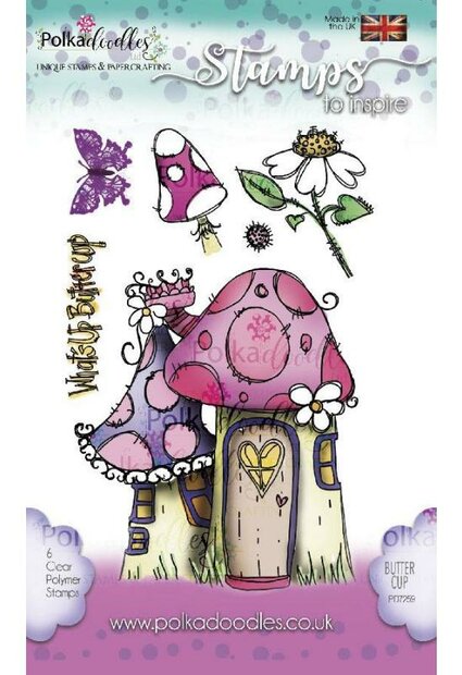 Clear stamp Whats Up Buttercup p/st