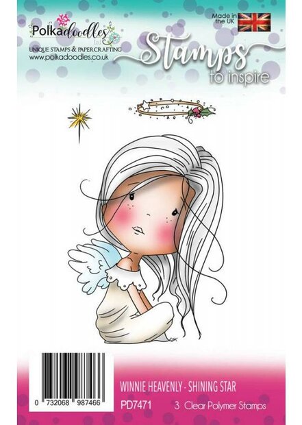 Clear stamp Winnie Heavenly Shining Star p/st