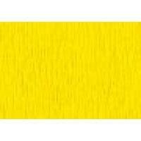 Crepepapier geel 50cm p/250cm 