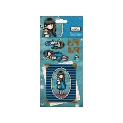 Decoupage Hush little bunny 10.5x22cm p/set