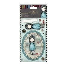 Decoupage Let down 10.5x22cm p/set