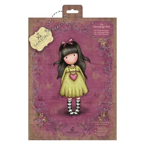 Decoupage Heartfelt A4 p/set