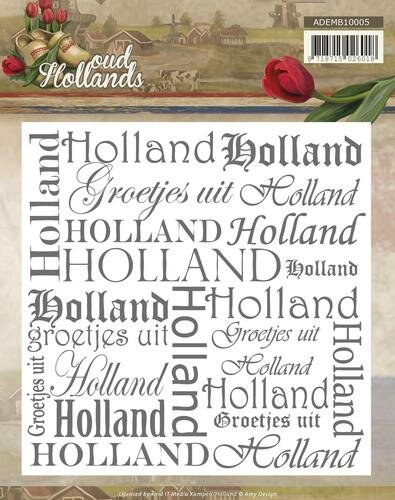 Folder Embossing Oud Hollands p/st