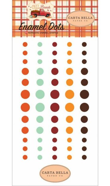 Enamel Dots Fall Break p/set