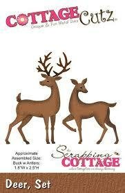 Stans cutz rendieren 6x7cm p/st