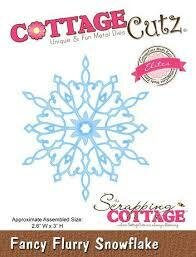 Stans cutz Sneeuwster 7.5x7.5cm p/st