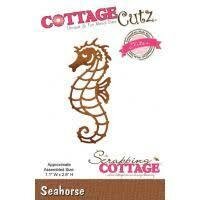 Stans cutz Zeepaardje 7x3cm p/st