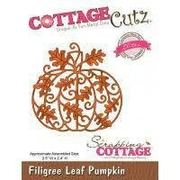 Stans cutz pompoen filigree leaf p/st