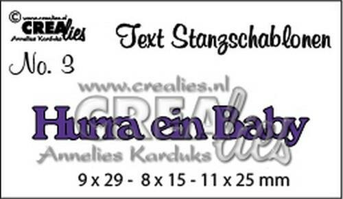 Stans Hurra ein Baby diverse maten p/st