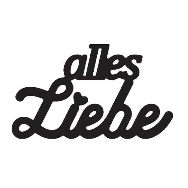 Stans tekst alles Liebe p/st duits