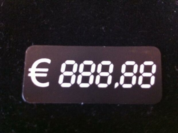 Stickers prijs zelf invullen p/20st