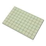 Stickers wit 13mm p/2464st op vel