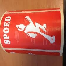 Stickers SPOED  70 x 110 inhoud 500 stuks