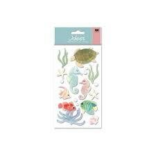 Stickers zee-thema zeepaard  per set