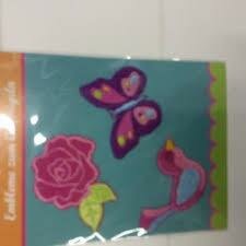 Applicatie vlinder vogel en roos Strijk 