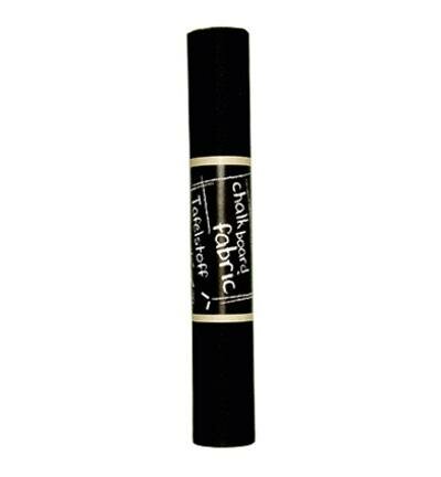 Tafelstof Chalkboard 25cm p/2mtr zwart