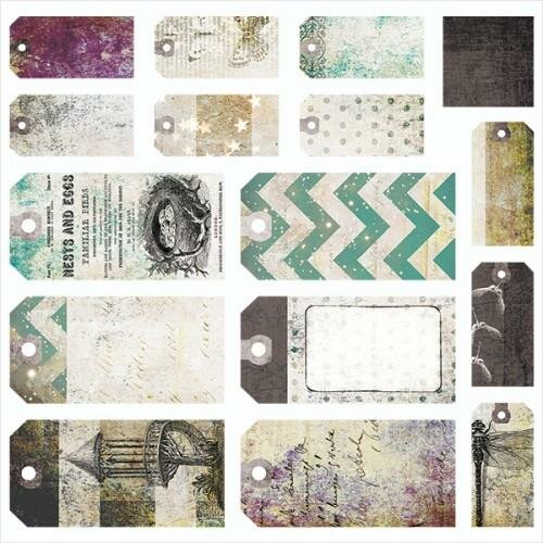 Tags Garden Party 30.5x30.5cm p/vel